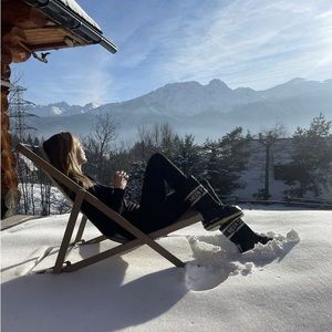 Moon Boot - Icon Nylon Black Boot